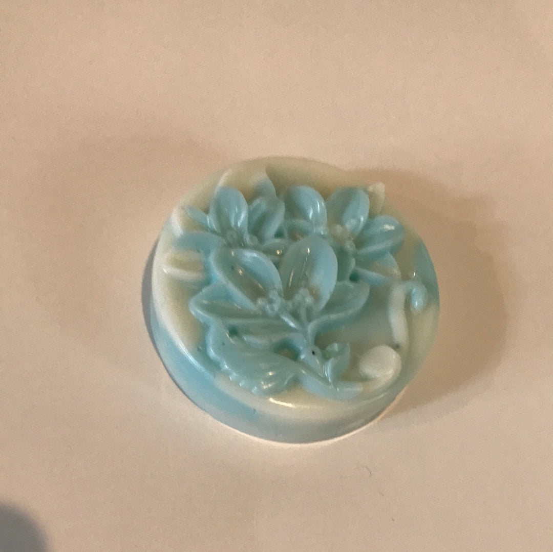 Light Blue Flower Soaps